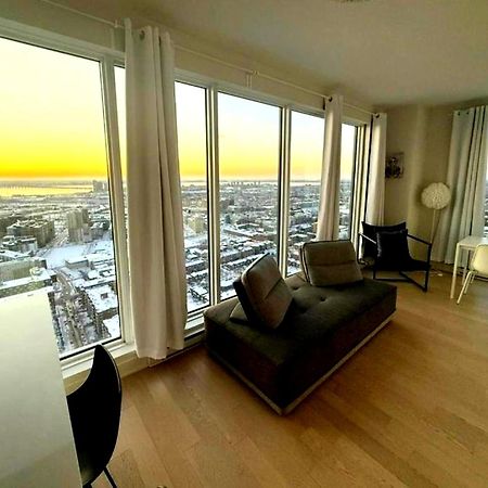 Spectacular Skyline Views - Downtown Montreal - Luxury Condo & Penthouse מראה חיצוני תמונה